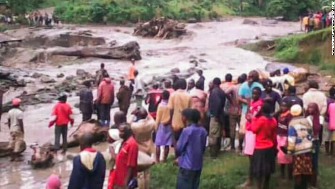 At least 34 killed in Uganda mudslides and floods