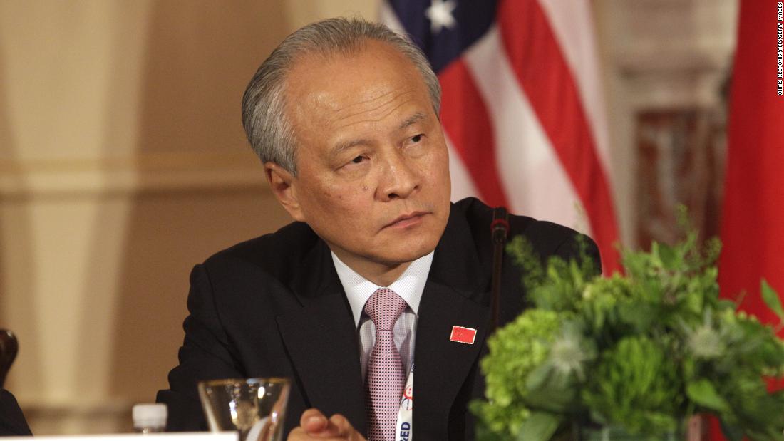 Chinese ambassador to US says Beijing doesn't know who to deal with