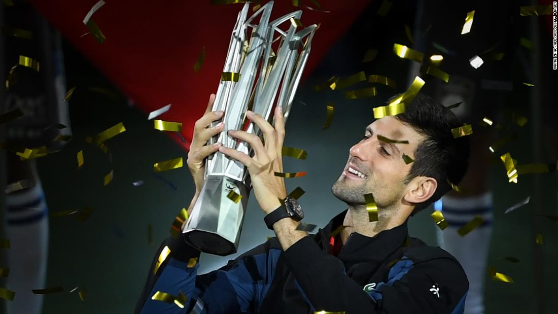 Race for world No. 1 heats up after Djokovic's Shanghai victory