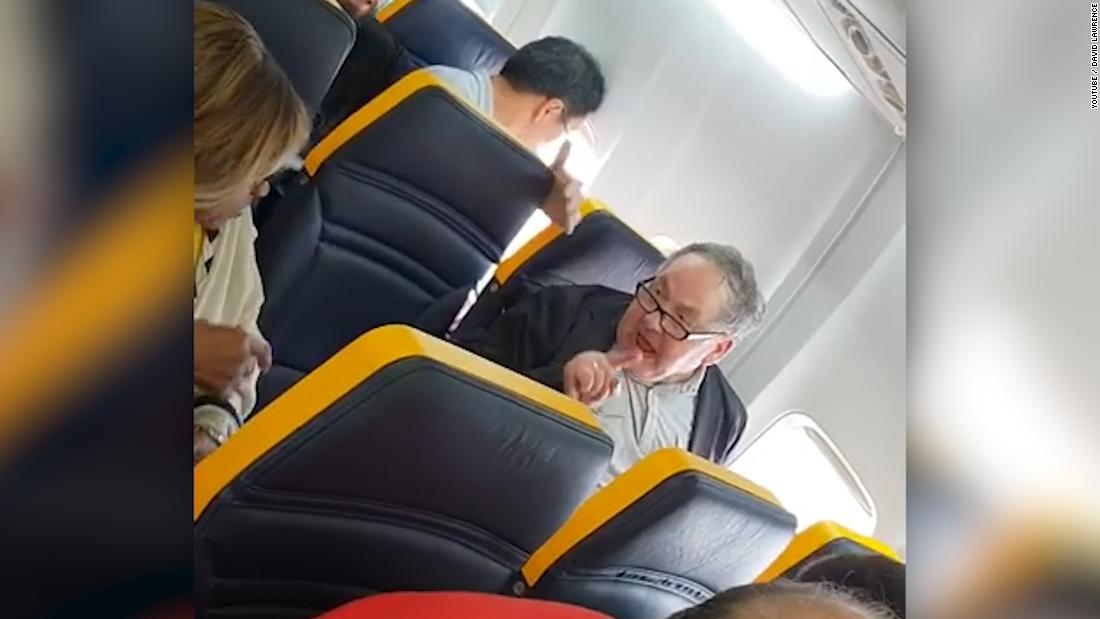 Ranting Ryanair passenger denies being racist