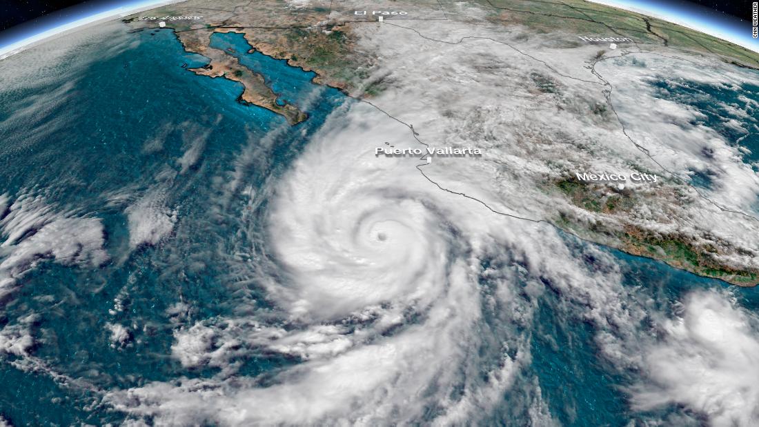 Category 5 hurricane nearing Mexico's Pacific coast