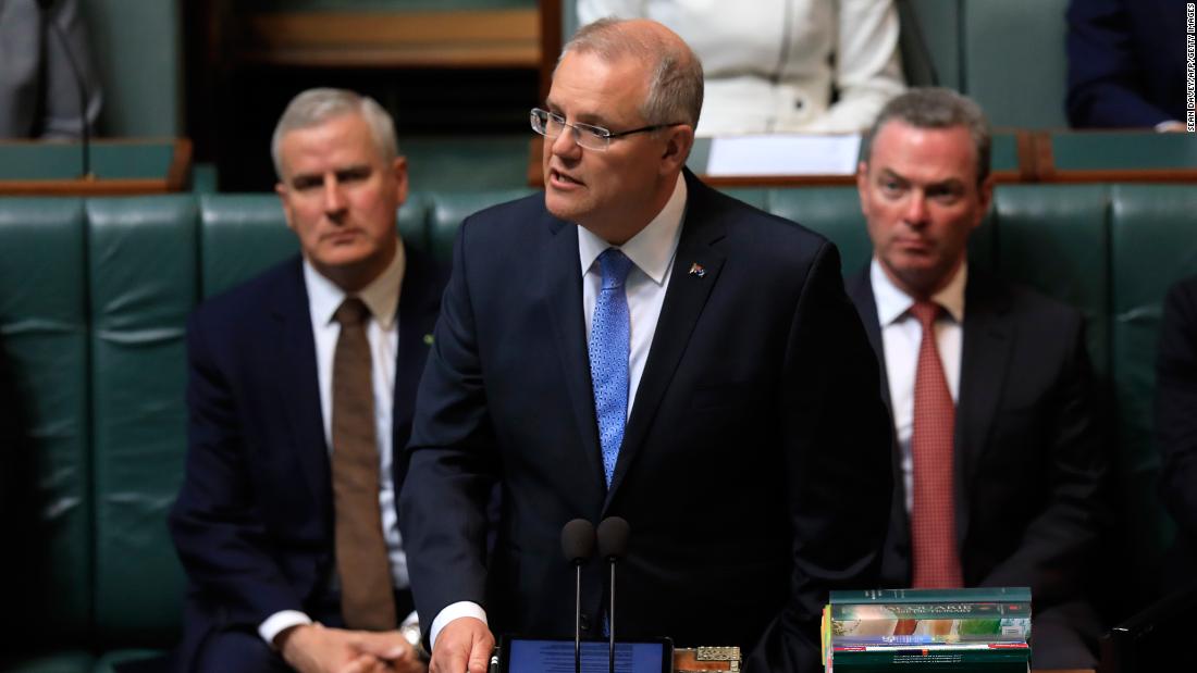 Emotional Australian PM says sorry to victims of institutional child abuse