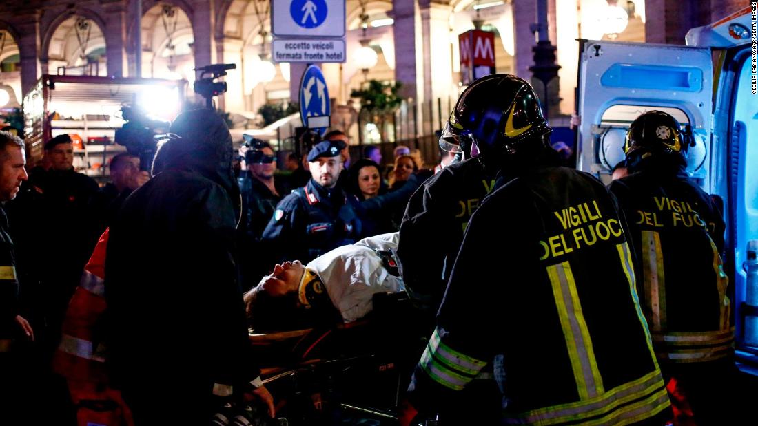 20 injured in Rome after escalator loses control