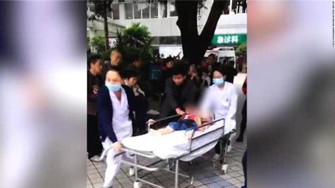 14 children stabbed at Chinese kindergarten