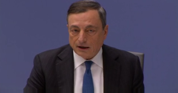 Draghi: "Spread danneggia le banche ma fiducioso in Italia"