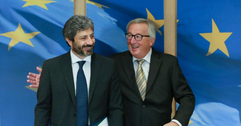 Incontro Juncker-Fico: "Italia cuore progetto Ue"