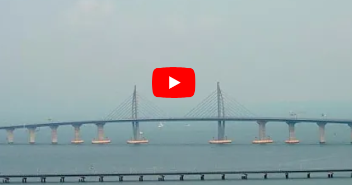 Hong Kong: apre il ponte sul mare più lungo del mondo
