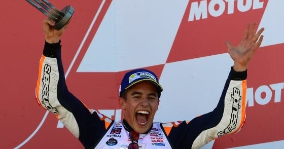Marc Marquez è campione del mondo per il terzo anno di fila