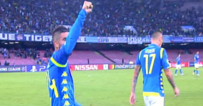 Champions, colpaccio Napoli: battuto 1-0 il Liverpool al San Paolo