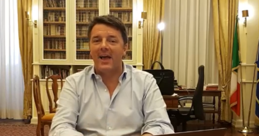 Renzi: "Grillo si vergogni per insulti a bambini autistici, fa schifo"