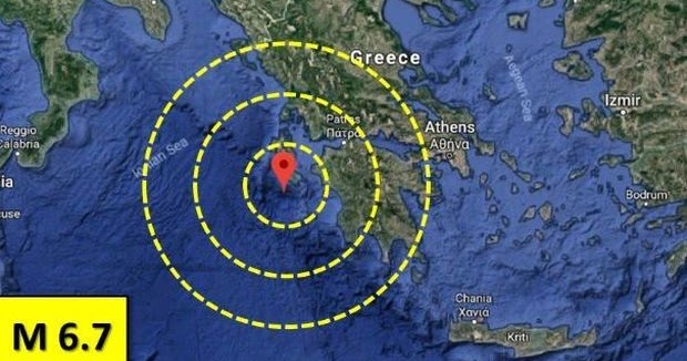 Trema la terra a Zante: scossa avvertita anche in Puglia, Basilicata e Calabria