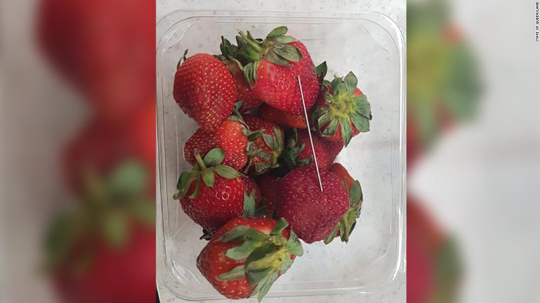 Australian police arrest women in connection with needles found in strawberries