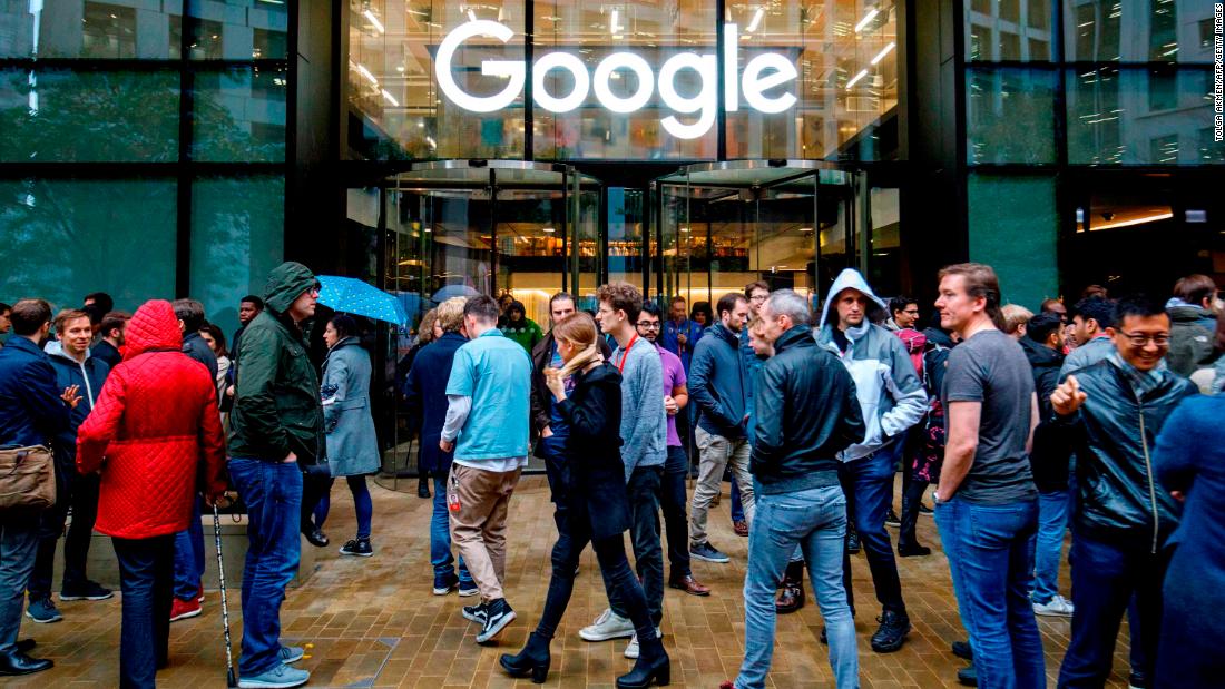 Google employees are walking out over sexual harassment scandals