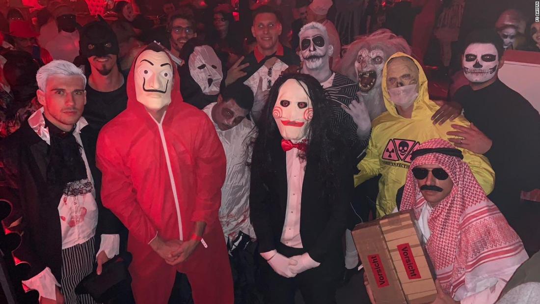 Bayern Munich accused of racism over Halloween photo