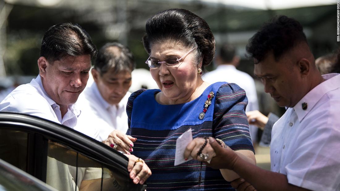 Imelda Marcos arrest warrant issued after failing to appear in court