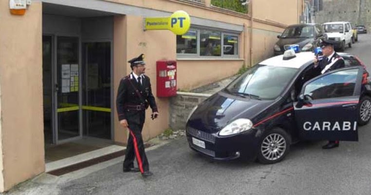 Condannato ‘ndrangheta prende ostaggi alle Poste