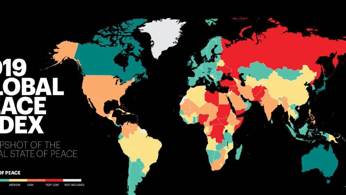 Global Peace Index 2019: Europa più pacifica, Italia al 39° posto