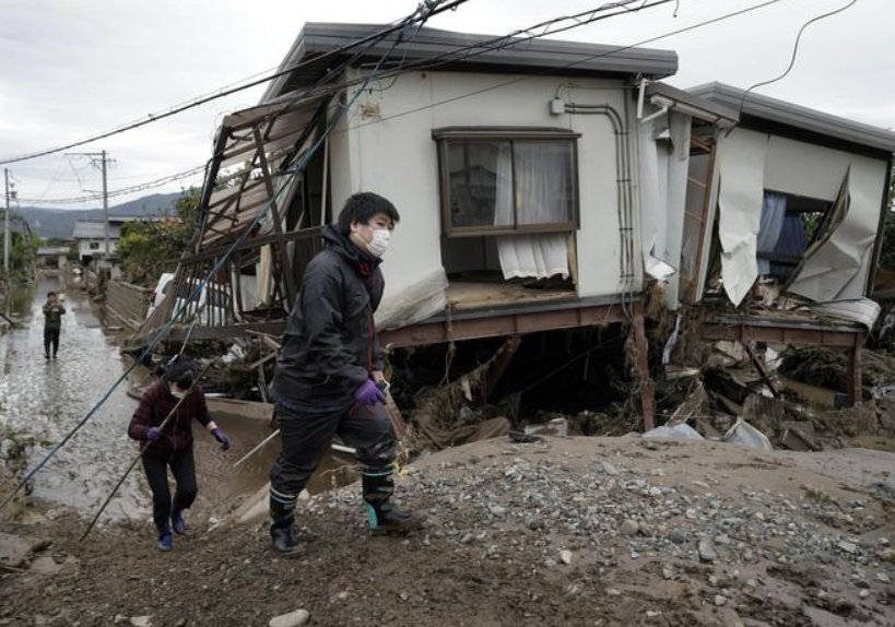 Hagibis devasta il Giappone: 70 morti