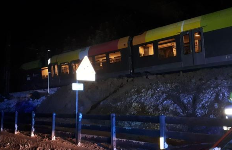 Deraglia treno in Val Pusteria