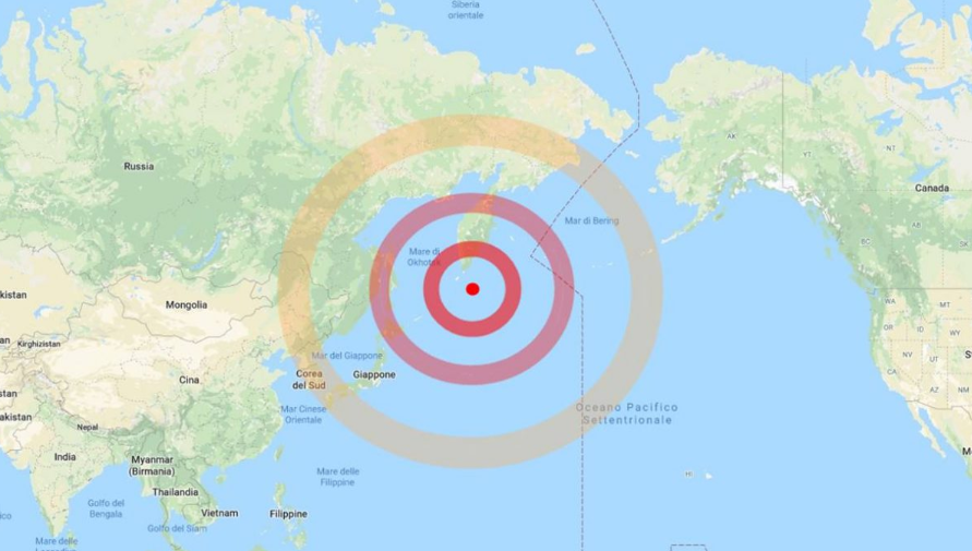 Russia, terremoto di magnitudo 7.5 sulla penisola della Kamcatka