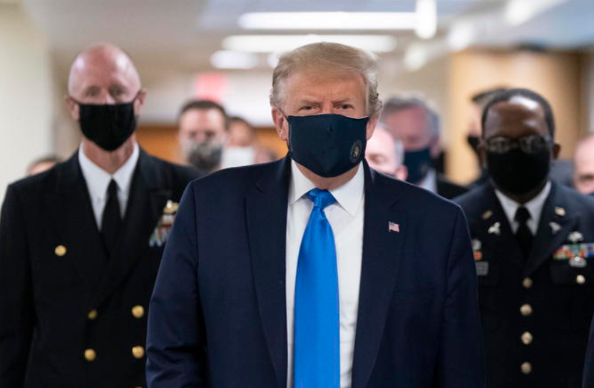 Trump: “Indossate la mascherina”