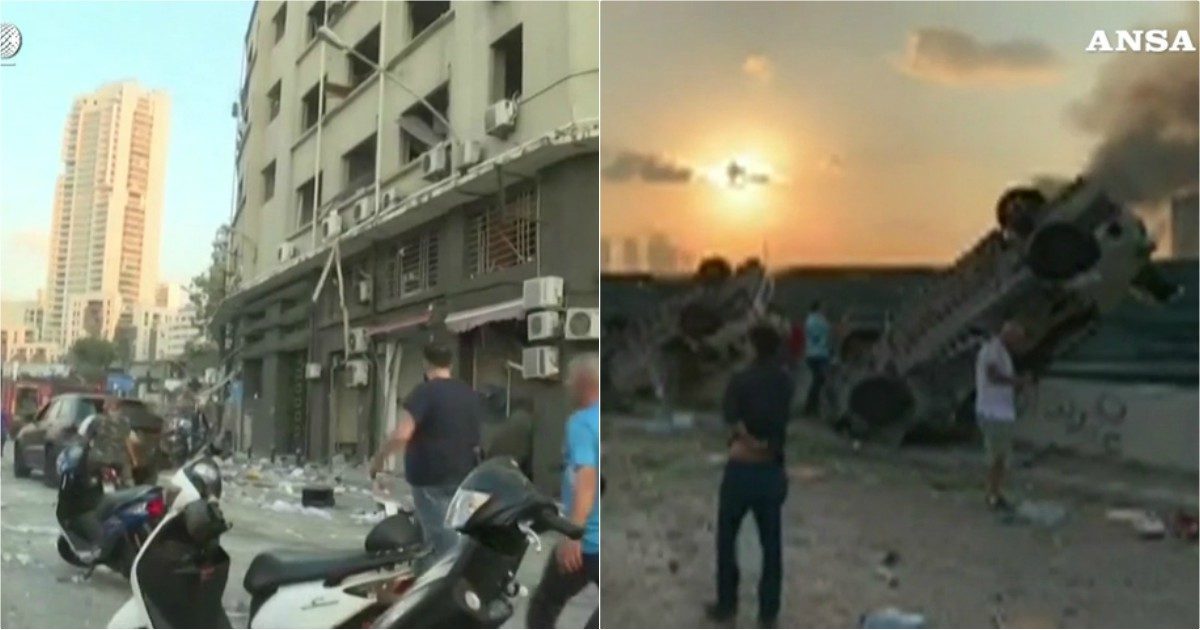 Esplosione a Beirut: almeno 100 vittime