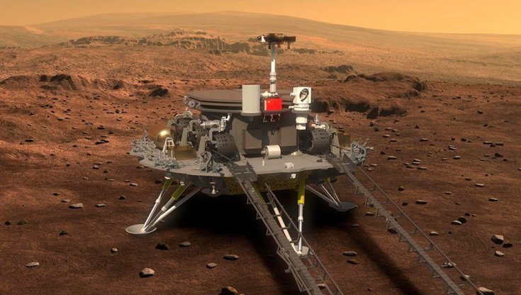 La Cina sbarca su Marte