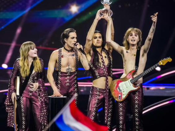 Maneskin trionfano all’Eurovision Song