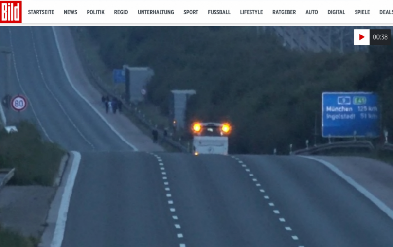 Ostaggi su un autobus nel sud della Germania: bloccata l’autostrada