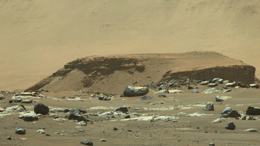 Sul deserto pianeta Marte un tempo esisteva un lago