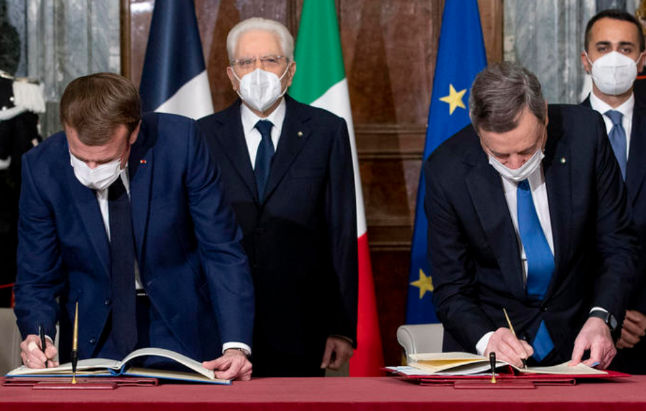 Siglato a Roma il Trattato del Quirinale, “Italia e Francia più vicine”
