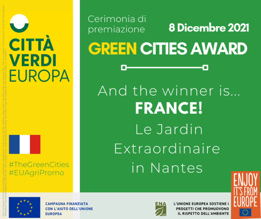 La Francia vince la seconda edizione del prestigioso European Green Cities Award
