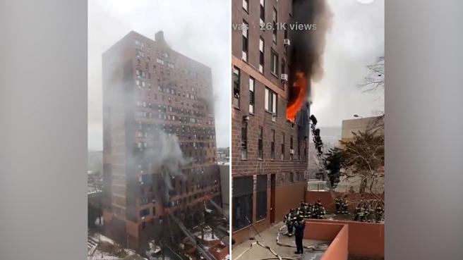 Incendio a New York: almeno 19 vittime, 9 sono bambini