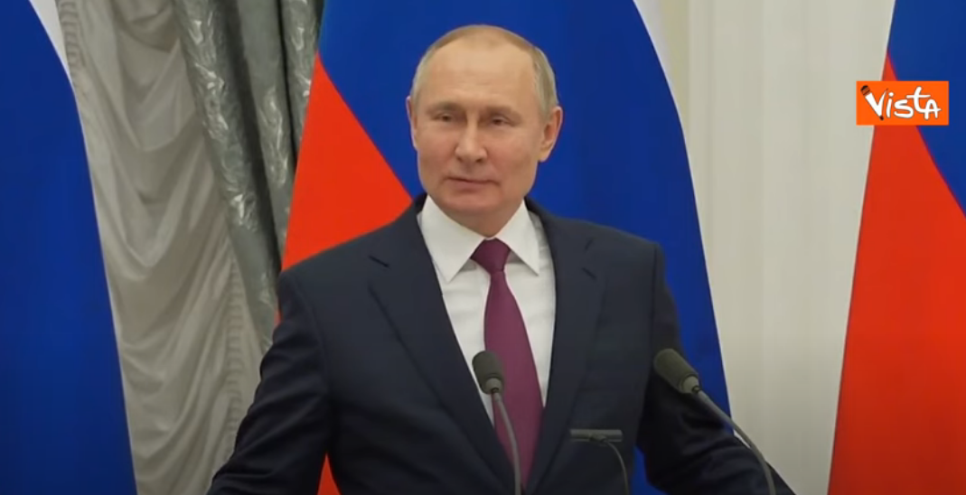 Ucraina, Putin: “Russia non vuole la guerra”
