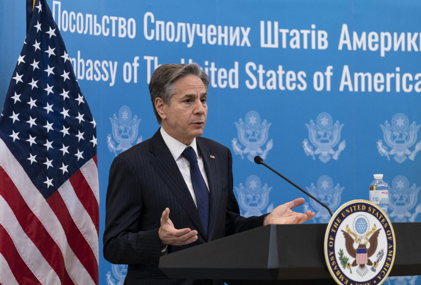 Ucraina, Blinken: “Difenderemo ogni cm del territorio Nato”