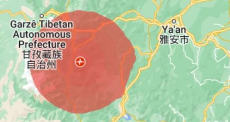 Violento terremoto in Cina