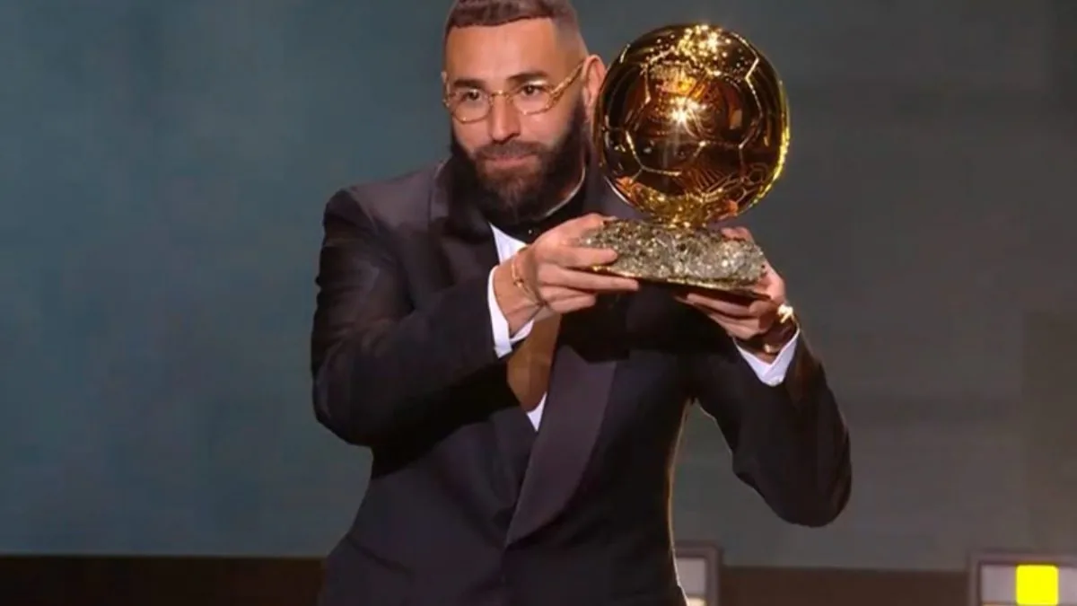 Karim Benzema vince il Pallone d’Oro