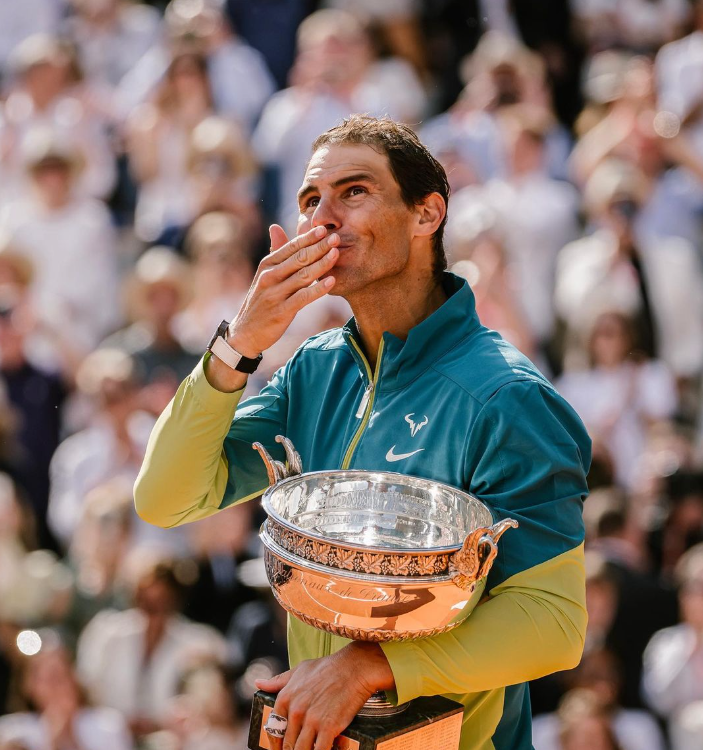 Tennis: Nadal non disputerà il torneo del Roland Garros