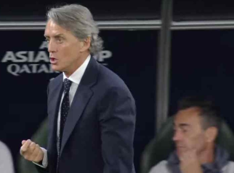 Coppa d’Asia, eliminata l’Arabia di Roberto Mancini