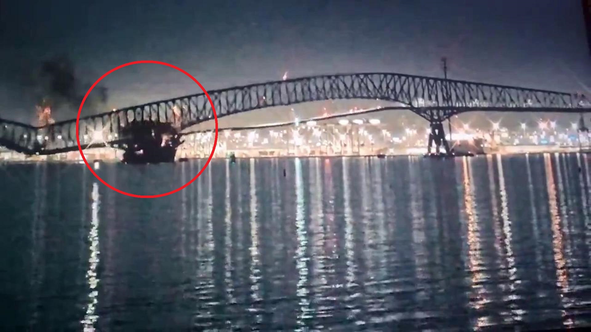 Crollo del ponte di Baltimora: si temono morti e feriti