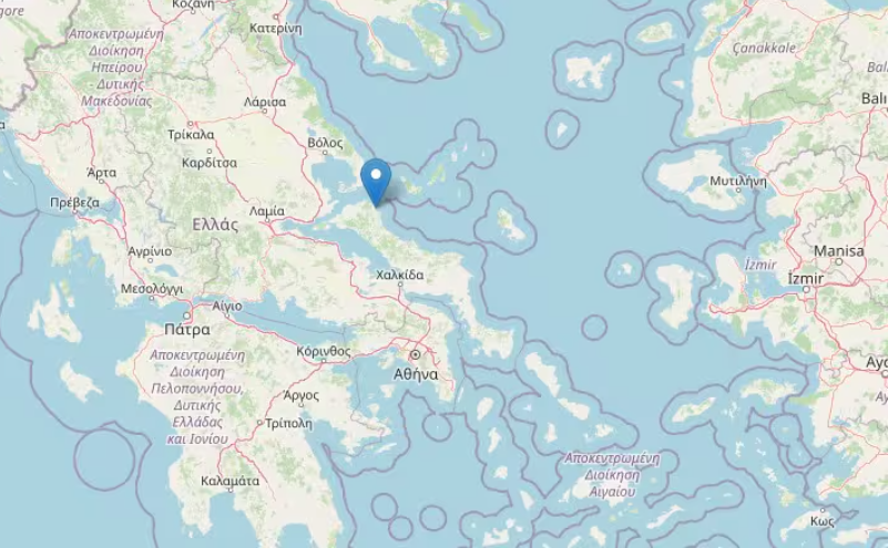Scossa di terremoto di magnitudo 4.6 in Grecia: avvertita nelle prime ore del mattino