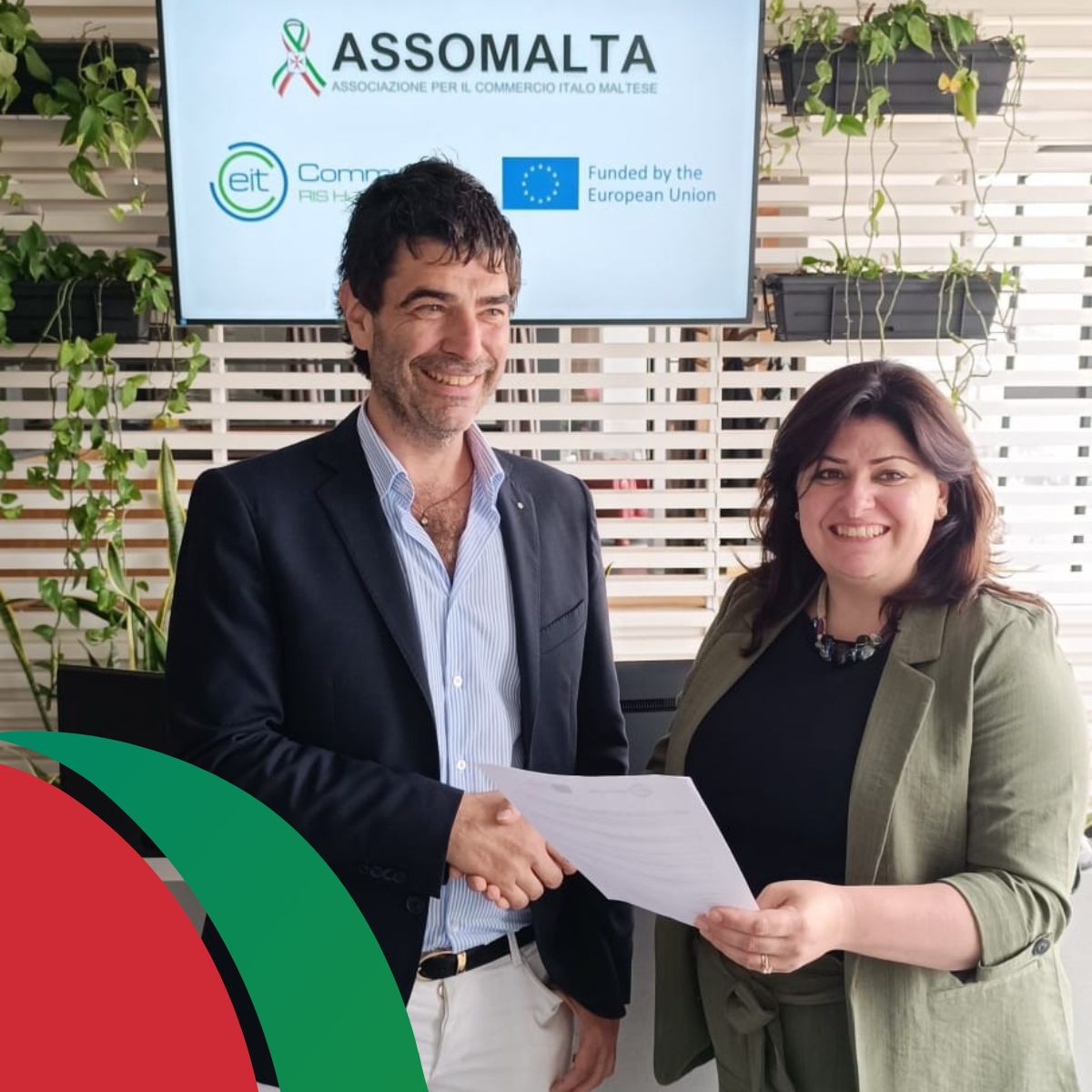 EIT RIS HUB Malta e ASSOMALTA siglano un accordo strategico per promuovere innovazione e collaborazione tra Italia e Malta