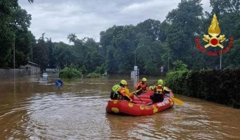 Emergenza alluvione nel Nord Italia: ponti crollati e danneggiamenti