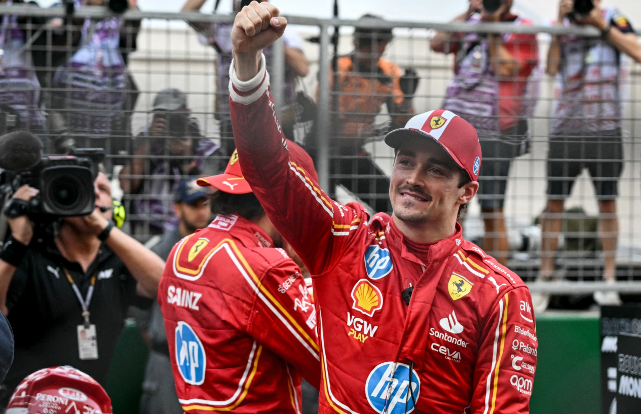 Charles Leclerc vince il GP di Monaco: prima vittoria stagionale nel suo Principato