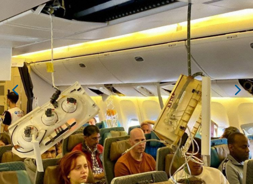 Volo Londra-Singapore: forte turbolenza uccide un uomo e ne ferisce 37 tra i passeggeri a bordo di un Boeing della Singapore Airlines