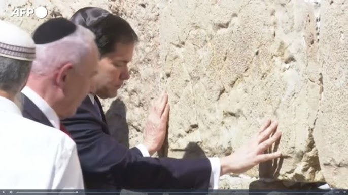 Visita al Muro del Pianto di Rubio mentre prosegue l’offensiva israeliana a Gaza