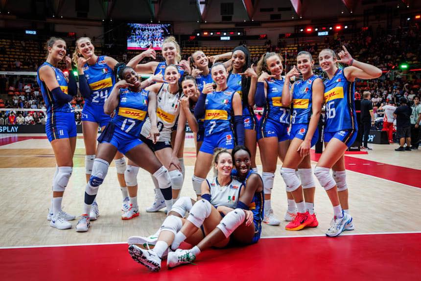 Volley femminile: l’Italia sul tetto del mondo, battuta la Turchia 3-2 e secondo titolo mondiale nella storia