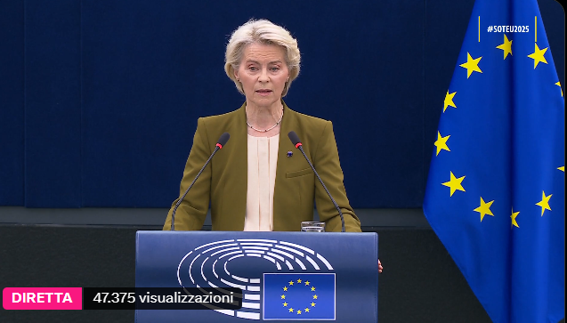 Von der Leyen: “Unità e indipendenza per un’Europa forte”