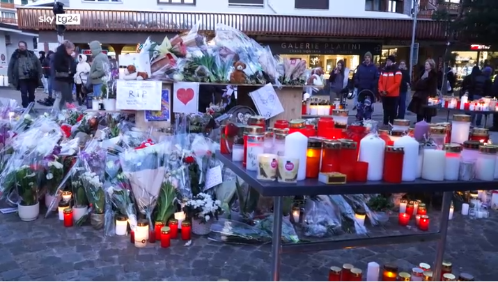 Crans-Montana, incendio al memoriale del Constellation: nessun ferito