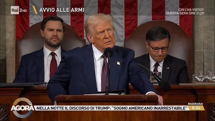 Discorso sullo Stato dell’Unione, Trump stabilisce record: temi tra economia, sicurezza e politica estera